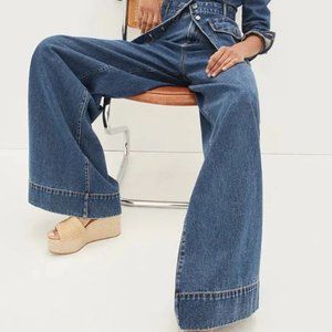 Veronica Beard Haizley Jeans in Bright Blue size 30